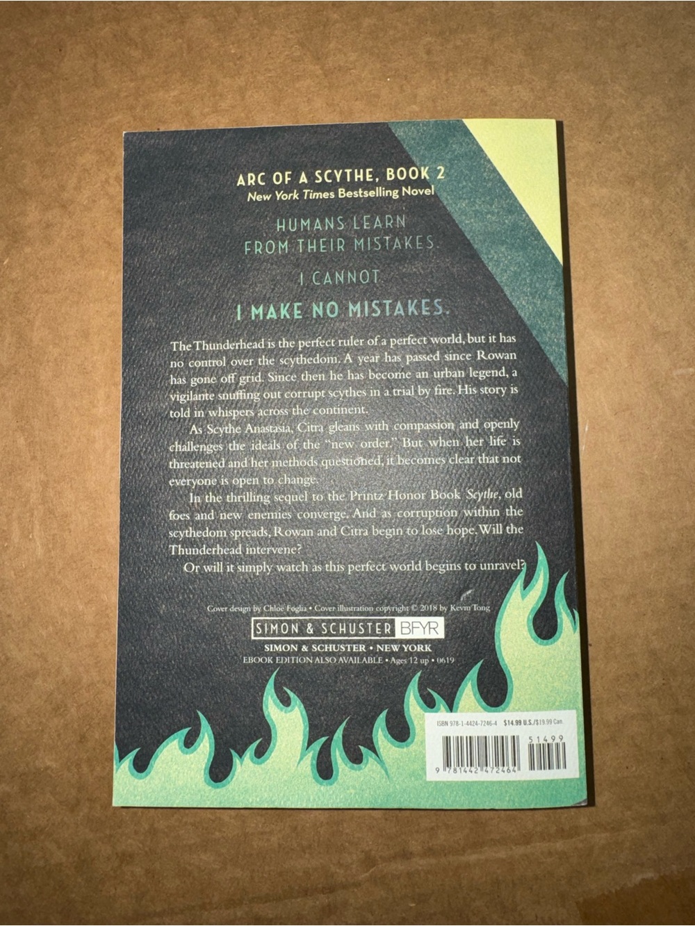 Thunderhead (Arc of a Scythe)paperback
Brand New - Picture 5 of 7